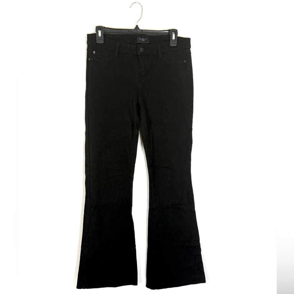 Celebrity Pink Classic Black Flare Pants